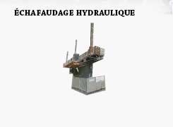 echafaud hydromibile hydraulique fraco